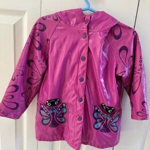 George girls rain coat size 2